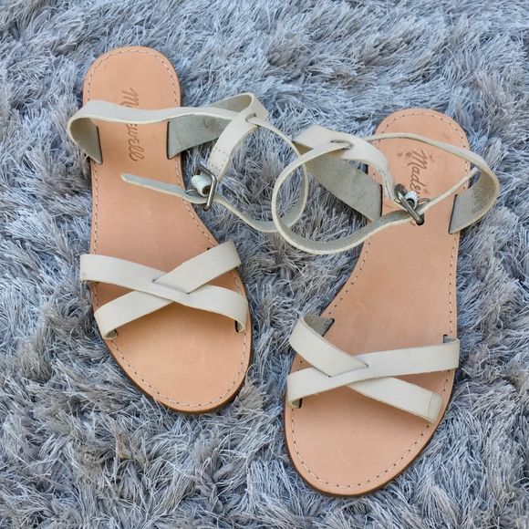 (Madewell) The Boardwalk Ankle Wrap Sandal 1 LEFT! - Picture 2 of 5